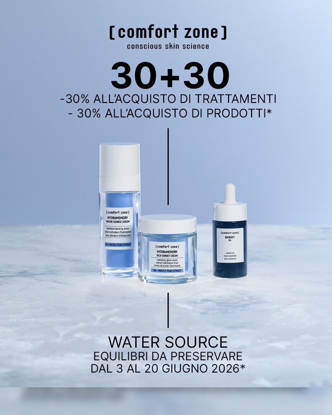 Comfort Zone Hydramemory - Water Source